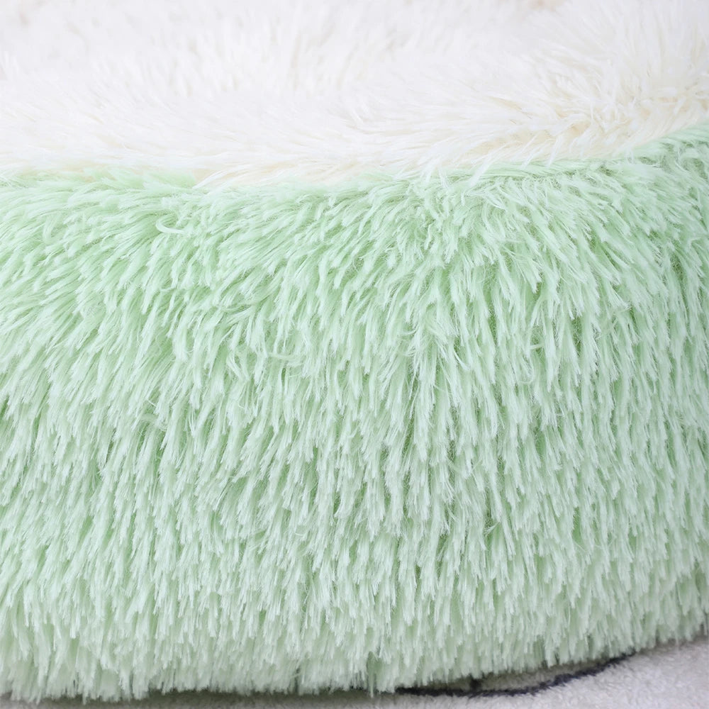 Plush Dog Bed for Small Dog Cushion Supplies Dogs Beds Puppy Accessory Washable Pet Large Basket Accessories Medium Cats - Dogy