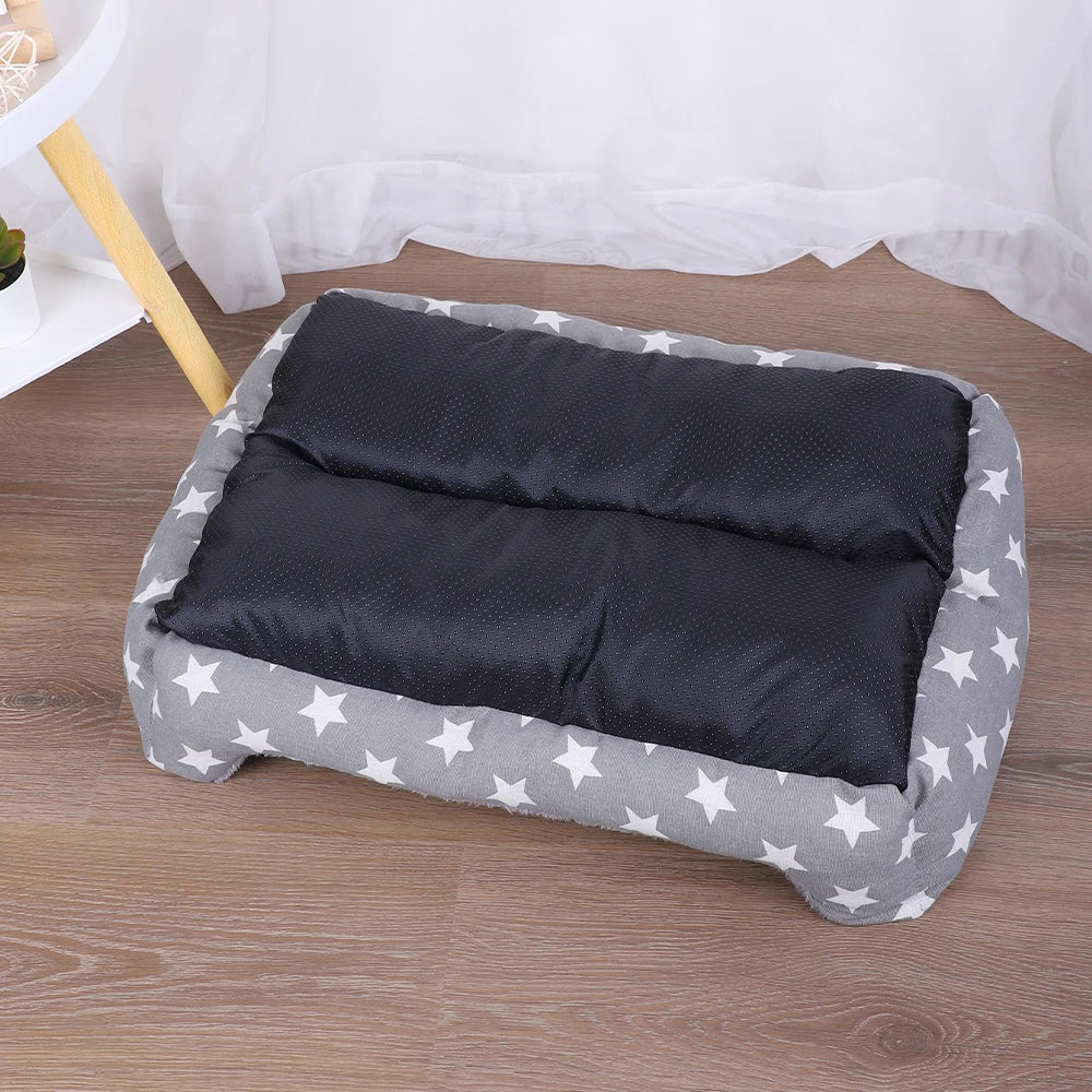 Dog Mat Beds for Dogs Large Basket Small Plush Bed Pet Medium Cats Kennel Sofa Warm Accessories Pets Cushion Washable Puppy Big - Dogy