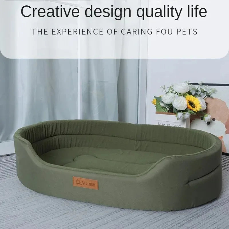 Dog Cushions Pet Bed Sofa Beds Large Dogs Fluffy Medium Blanket Pets Accessories Bad Mat Products Puppy Supplies Cats Small Big - Dogy