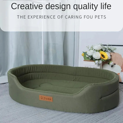 Dog Cushions Pet Bed Sofa Beds Large Dogs Fluffy Medium Blanket Pets Accessories Bad Mat Products Puppy Supplies Cats Small Big - Dogy