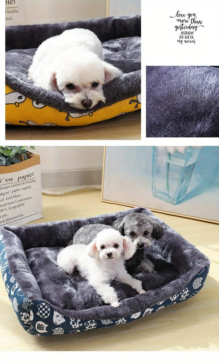 Pet Dog Bed Sofa Mats Pet Products Coussin Chien Animals Accessories Dogs Basket Supplies For Large Medium Small House Cat Bed - Dogy