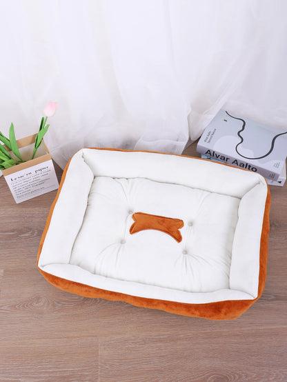 Dog Pet Bed Medium Beds for Dogs Accessory Warm Accessories Pets Large Puppy Washable Mat Plush Big Small Basket Supplies Kennel - Dogy