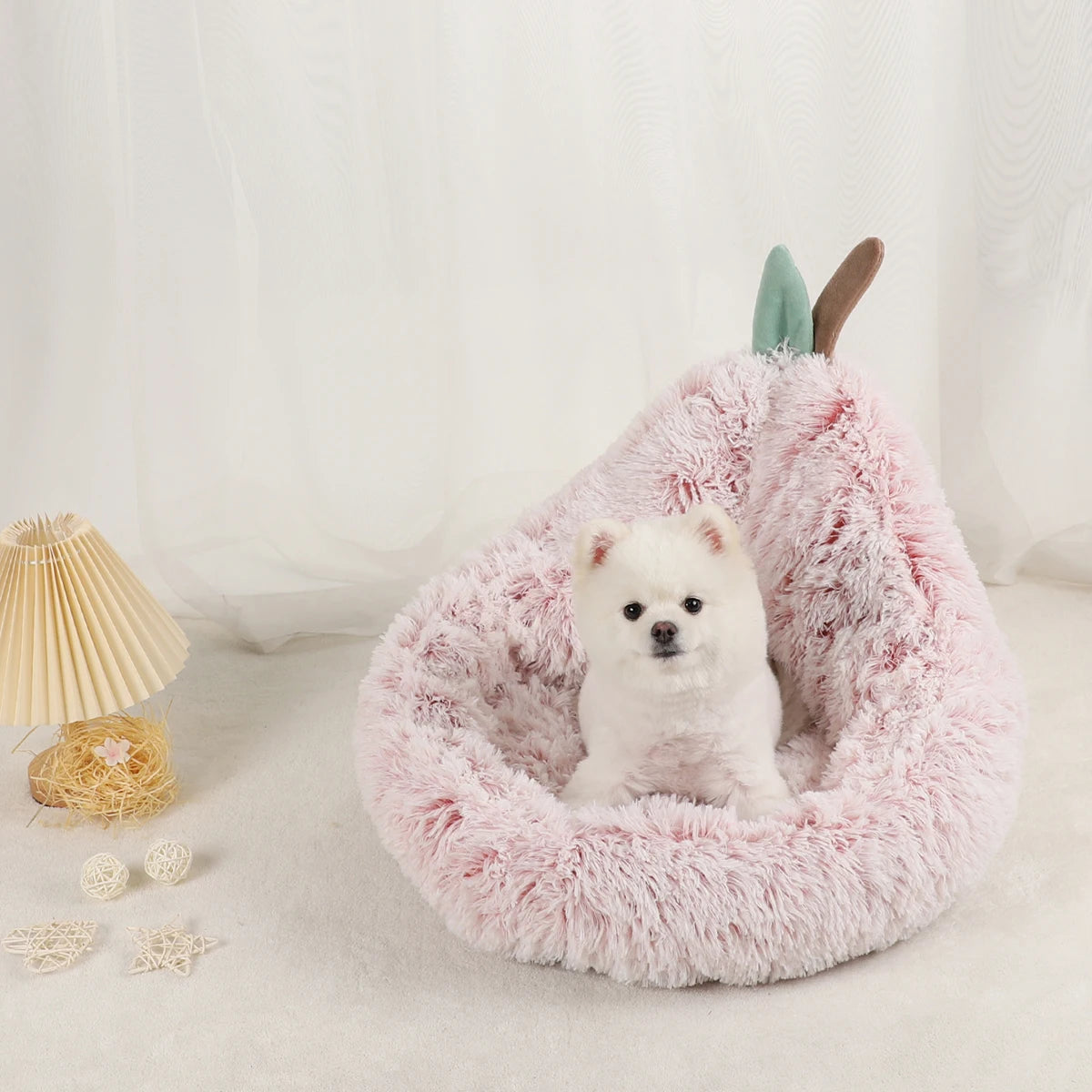 Dog Kennel Medium Bed Small Beds for Dogs Washable Accessories & Furniture Accessory Large Puppy Warm Pet Basket Plush Cats Sofa - Dogy