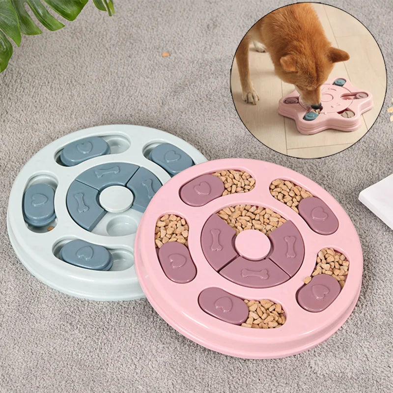 Interactive Puzzle Pet Toys for Dogs Cats Animals Slow Feeding Plate Bowl Puppy Big Dog Toys mascotas Products honden speelgoed - Dogy